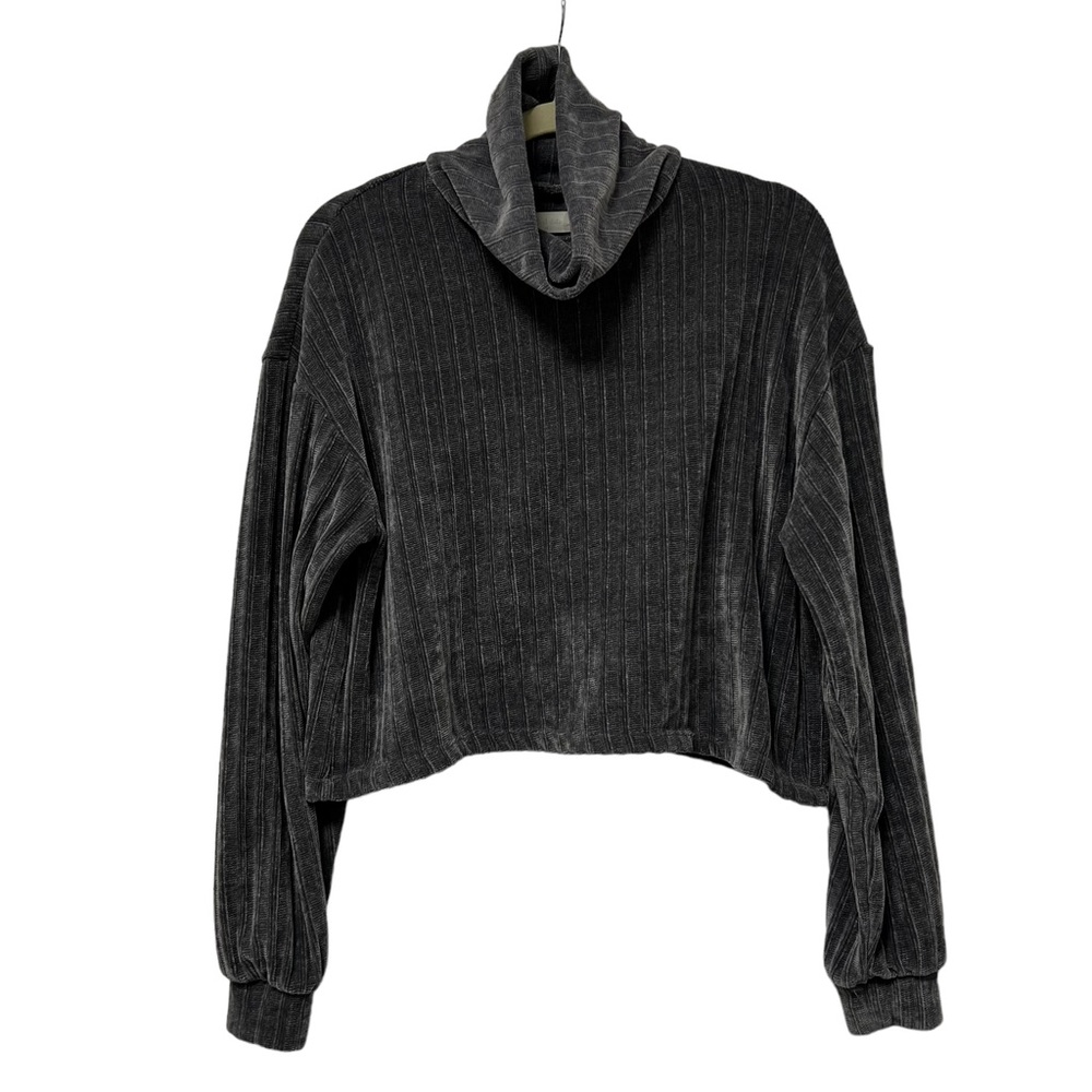 Altard State Women’s Cropped Sweater Grey Size Medium